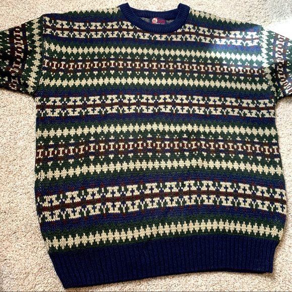 1990s Retro 100% Acrylic Trading Co. Sweater Sz XL - Picture 11 of 16